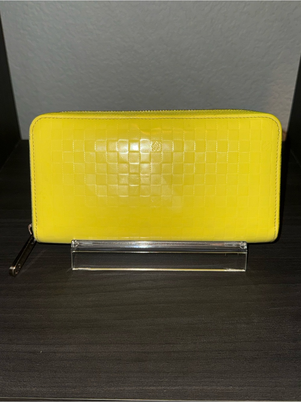 ULTRA RARE LIMITED EDITION LOUIS VUITTON DAMIER FACETTE ZIPPY WALLET